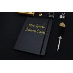 Large A4 Black Mom Agenda Planner , Calendar Appointment Custom Personal Planner for sale