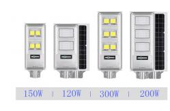 China COB SMD Square Or Warehouse Ip66 All In One Solar Street Light supplier