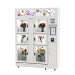 Commercial Fully Intelligent Unmanned Automatic Flower Vending Locker With Smart Screen for sale