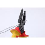 207mm 8inch Insolated Tools High Leverage Combination Cutting Plier 1000V VDE Handle