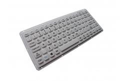 China IP67 Washable Medical Silicone Industrial Keyboard With Membrane Key Switch supplier