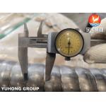 TP304 TP304L TP316 TP316L Stainless Steel Corrugated Fin Tubes Extruded Type for Preheating Devices for sale