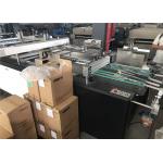 Cardboard / Carton Window Pasting Machine , Window Filming Machine Stable Box Feeding for sale