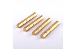 China Aluminum 6063-T6 Custom Brass Turning Parts 950mm Hexagonal Aluminum Extrusion supplier