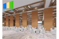 China Acoustic 4 Meter High Operable Movable Partition Wall For Church supplier