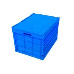 Attached Lids Larger Volume Plastic Collapsible Tote Boxes Stronger and Durability for sale