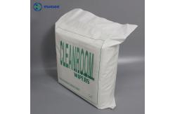 China 150pcs 9inch Lint Free Laser Cut Absorbent Cleanroom Wiper Polyester 1009SLE supplier