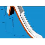 Giant Inflatable Water Slide , Inflatable Water Amusement Equipment, Yacht Slide