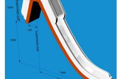 China Giant Inflatable Water Slide , Inflatable Water Amusement Equipment, Yacht Slide supplier