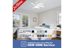 China Classical Style 1stshine Ceiling Fan Light with Pull Chain Switch and MDF Blades supplier