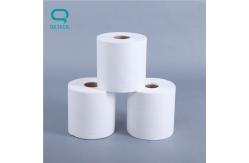 China Dust Free Paper Smt Stencil Roll , Cleaning Paper Roll 0609 Fabric supplier