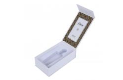 China Biodegradable Black And Gold Gift Box , Paperboard Matte Packaging Box With Insert supplier