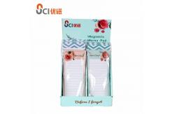 China Reusable Fridge Magnetic Memo Pad With Pen Custom Design ISO supplier