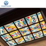 Hi End Stained Glass for Domes and Skylights Architectural Art for sale