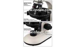 China 40x - 400x Laboratory Research Polarization Microscope Binocular Halogen Lamp A15.2604 supplier