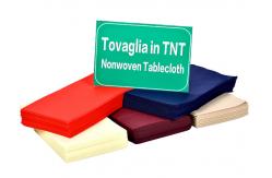 China Red Green Orange Spunbond Non Woven Tnt Tablecloth With OEKOTEX Certificate supplier