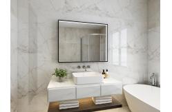 China Touch Screen Round LED Bathroom Mirror Dustproof Dirt Resistant Shockproof supplier