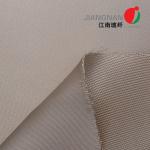 High Temperature Resistance 1000℃ White Yellow High Silica Fiberglass Cloth 1.3mm Thickness for sale