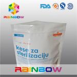 Custom Design Stand Up Sterilising Bag For Baby Bottle And Cap for sale