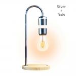 Magnetic Levitating Floating Wireless LED Light Bulb with Wireless Charger for Desk Lamp Home Room Office Decor Unique G for sale