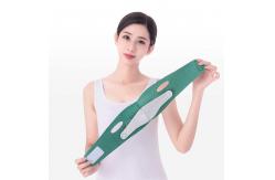 China Washable V Line Elastic Face Slimming Bandage Infrared Fabric Material supplier