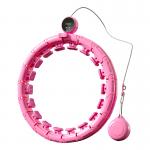 ABS PVC PP Smart Counting Hula Hoop , Adjustable Abdominal Waist Fitness Hoop for sale