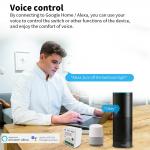 White Wireless Smart Dimmer Homekit Humidity Control ≤85%RH 16A Homekit Wifi Switch
