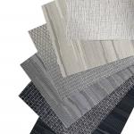 White Coated Classical Blackout Roman Blinds Fabric For Window Blinds for sale