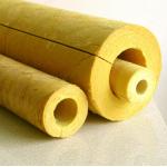 Fiberglass Wool Flame Retardant High Temperature Insulation Tube 40-100kg/M3 for sale