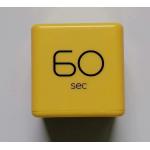 People use in the cooking for Kitchen Timer Cube Digital Count Up Down Timer abs material  yellow color for sale