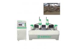 China Double Spindles 5.5kw CNC Stone Carving Machine For Granite Marble Bluestone supplier