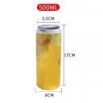 Printing Logo 500ml 6CM BPA Free Plastic Beverage Cans for sale