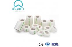 China 50mmX9.14m Hypoallergenic Adhesive Tape , Transparent Flexible Clear First Aid Tape supplier