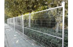 China Construction Site Temporary Security Wire Mesh Fence With American Chain Link Panels supplier