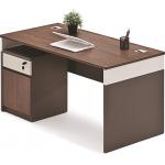 1.2 / 1.4M Wooden Office Computer Table E1 Grade MFC Desktop Computer Table for sale