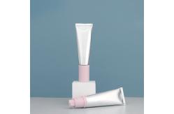China 50ml Aluminum Tube Packaging ABL Tube With Pump 1.7oz Luxury Silver Squeeze Cream supplier