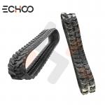 PC45MR-5 Internal Steel Reinforced Rubber Track Excavator Chassis Parts for sale