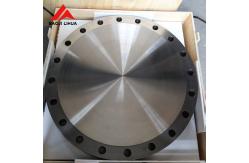 China Gr5 Titanium Blind Flange 1/6 150 Rf With Threaded Hole supplier