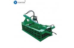 China Horizontal Metal Scrap Hydraulic Briquetting Machine Baler press 200T supplier