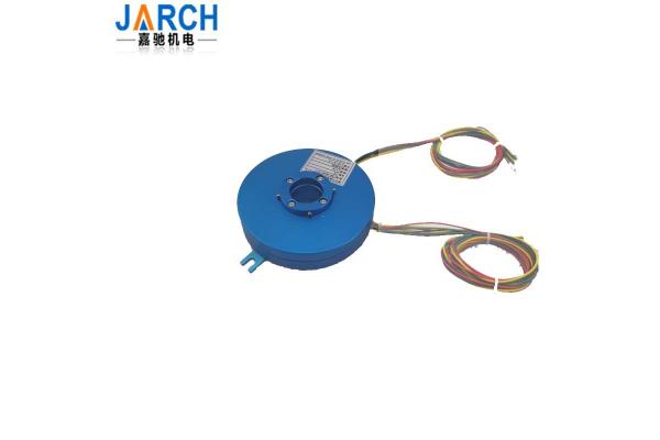 4 Circuits 2A 24mm Hole Rotary Table Pancake Slip Rings