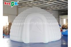China 5 Meter Inflatable Igloo Dome Tent With Air Blower / Remote Controller supplier