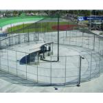 Green Outdoor Barrier Netting For Stadium Protection PE Knotted Feature for sale
