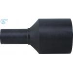 Black Color HDPE Fusion Fittings Buttwelding Joint Fittings Pe100 Reducer for sale