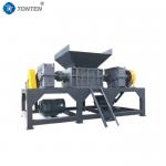 Solid Waste Shredder Iron Wood Pallet Double Shaft Crusher Machine Automatic for sale