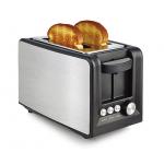 Home Appliances Bread Centering Chrome Toaster 2 Slice Wide Slot for sale