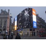 IP65 RGB LED Billboard P4 Outdoor Waterproof 5000cd/M² Brightness High Resolution