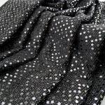 148cm 145gsm Polyester Lurex Spandex Glitter Metallic Fabric For Garment