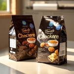 ​Industrial-Grade BOPET Coffee Pouches Matte Black Finish & Pallet Ready Stacking