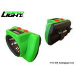 High Brightness 25000lux Led Miners Lamp Waterproof Green ABS/PC Material Impact Resistant for sale