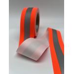 Red Silver Color Hi Vis Flame Retardant Reflective Strip 2.5cm 5cm 7.5cm Reflective Tape for sale